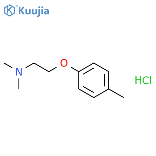 N,N-Dimethyl-2-(p-tolyloxy)ethanamine hydrochloride structure