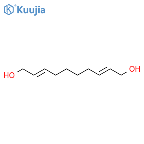 2,8-Decadiene-1,10-diol, (2E,8E)- structure