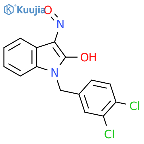 1-(3,4-DICHLOROBENZYL)-1H-INDOLE-2,3-DIONE 3-OXIME structure