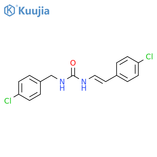 N-(4-Chlorobenzyl)-N'-(4-chlorostyryl)urea structure