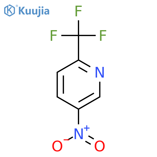 5-Nitro-2-(trifluoromethyl)pyridine structure