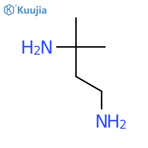 3-methylbutane-1,3-diamine structure