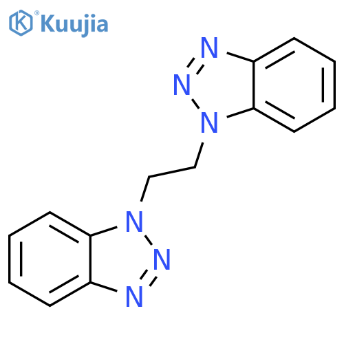 1-[2-(1H-1,2,3-Benzotriazol-1-yl)ethyl]-1H-1,2,3-benzotriazole structure