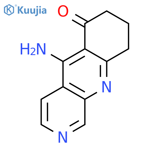Benzo[b][1,7]naphthyridin-6(7H)-one, 5-amino-8,9-dihydro- structure