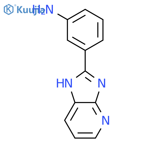 3-{3H-imidazo[4,5-b]pyridin-2-yl}aniline structure