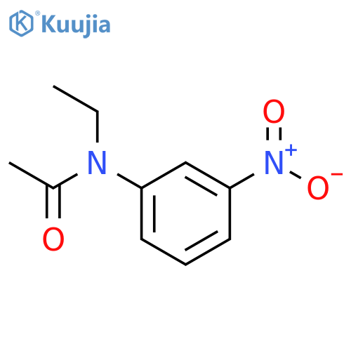 N-Ethyl-N-(3-nitrophenyl)acetamide structure
