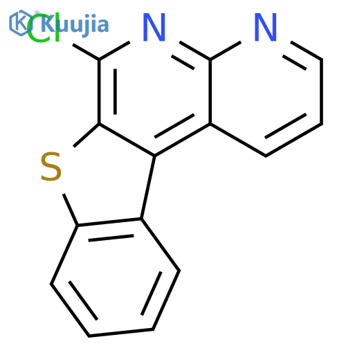 [1]Benzothieno[2,3-c][1,8]naphthyridine, 6-chloro- structure