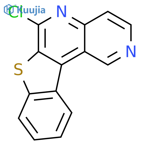 [1]Benzothieno[2,3-c][1,6]naphthyridine, 6-chloro- structure