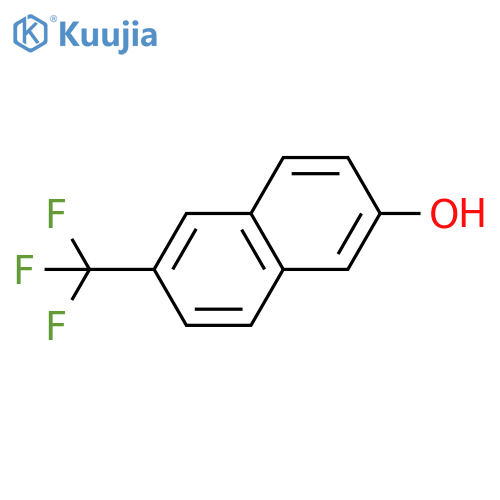 6-(trifluoromethyl)naphthalen-2-ol structure