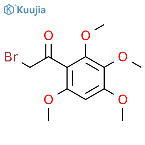 2-bromo-1-(2,3,4,6-tetramethoxyphenyl)ethanone structure