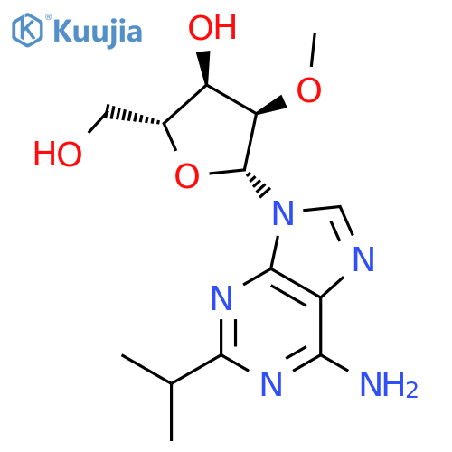 Adenosine, 2'-O-methyl-2-(1-methylethyl)- structure