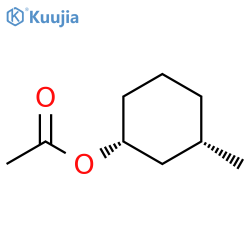 Cyclohexanol, 3-methyl-, acetate, cis- structure