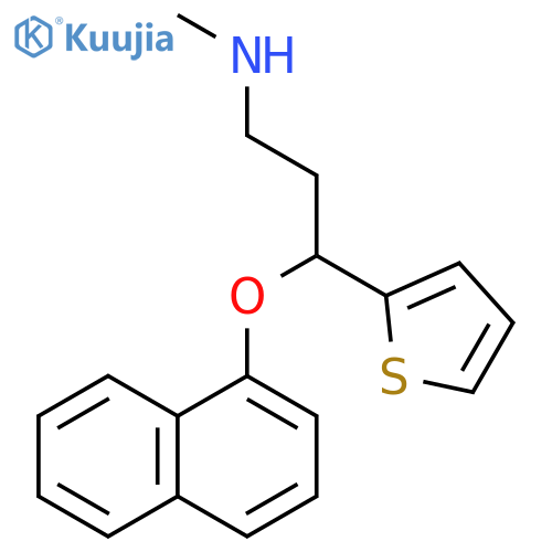 (+-)-Duloxetine structure