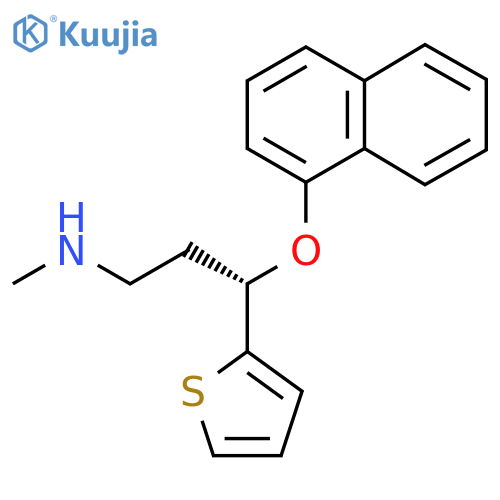 (S)-N-Methyl-3-(naphthalen-1-yloxy)-3-(thiophen-2-yl)propan-1-amine structure