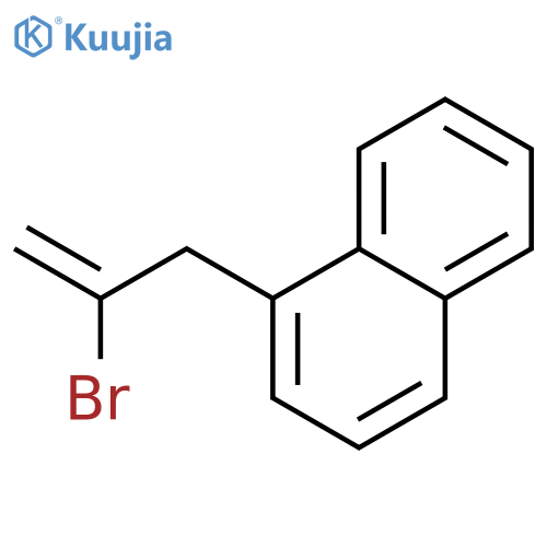 2-Bromo-3-(1-naphthyl)-1-propene structure