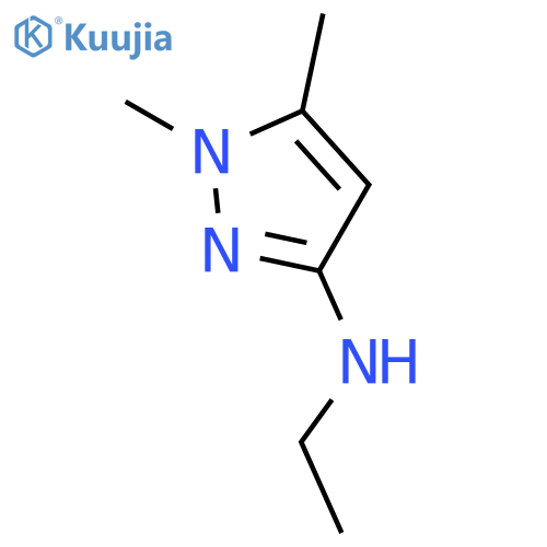 N-ethyl-1,5-dimethyl-1h-pyrazol-3-amine structure
