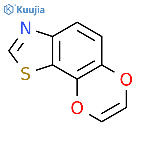 [1,4]Dioxino[2,3-g]benzothiazole(9CI) structure