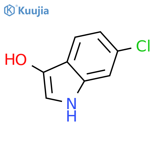 6-chloro-1H-indol-3-ol structure
