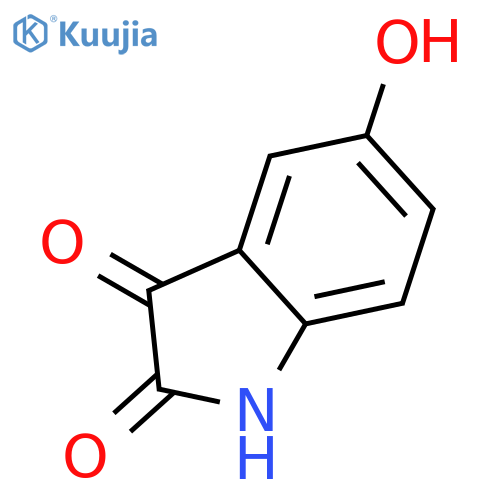 5-hydroxy-2,3-dihydro-1H-indole-2,3-dione structure