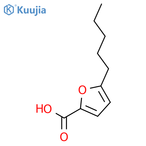 5-pentylfuran-2-carboxylic acid structure