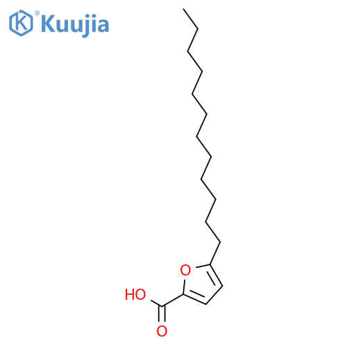 2-Furancarboxylic acid, 5-dodecyl- structure