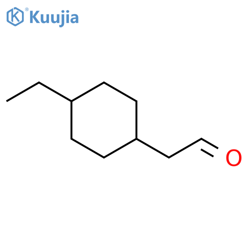 2-(4-ethylcyclohexyl)acetaldehyde structure