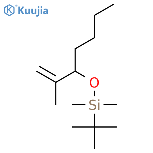 Silane, (1,1-dimethylethyl)dimethyl[[1-(1-methylethenyl)pentyl]oxy]-, (±)- structure
