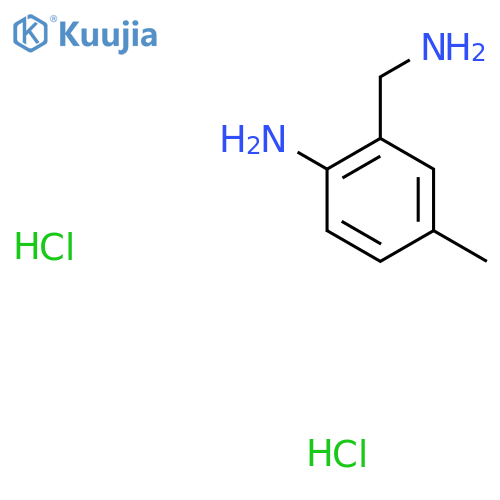 2-(Aminomethyl)-4-methylaniline dihydrochloride structure
