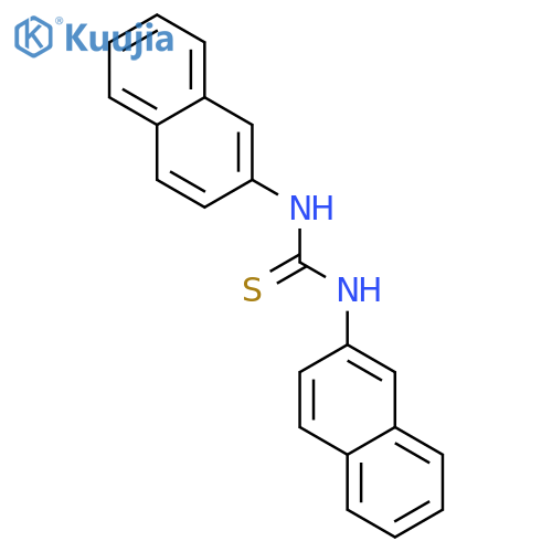 Thiourea,N,N'-di-2-naphthalenyl- structure