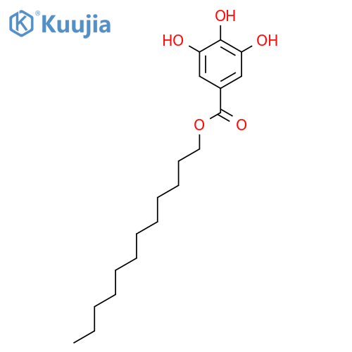 Dodecyl gallate structure