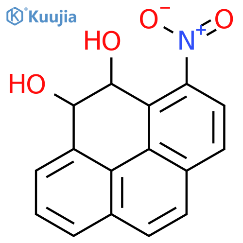 4,5-Pyrenediol, 4,5-dihydro-3-nitro- structure