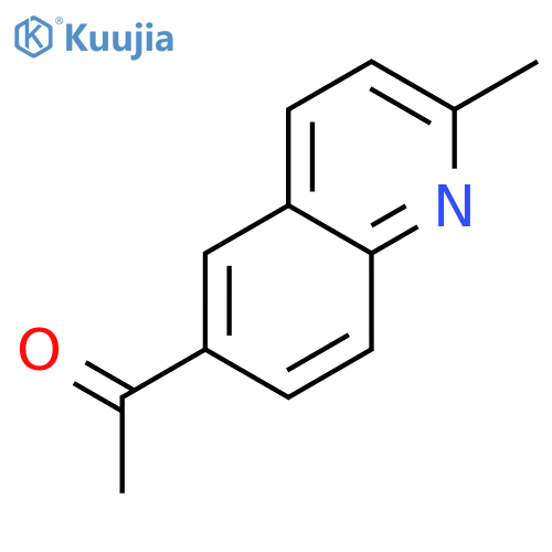1-(2-methylquinolin-6-yl)ethan-1-one structure