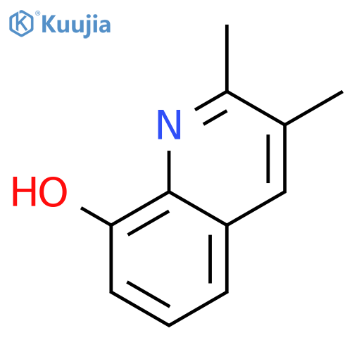 2,3-dimethyl-8-Quinolinol structure