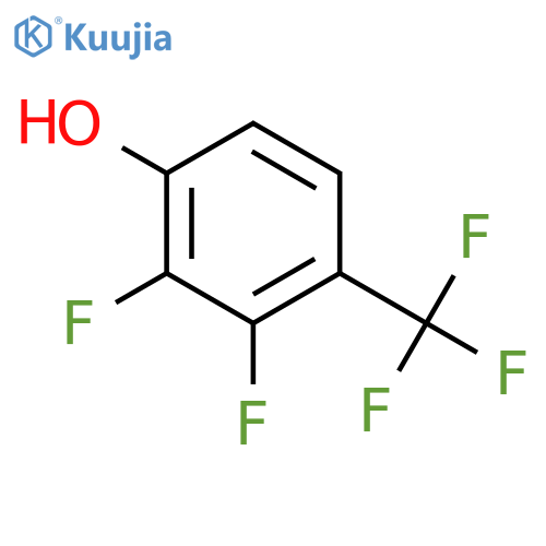 2,3-Difluoro-4-(trifluoromethyl)phenol structure