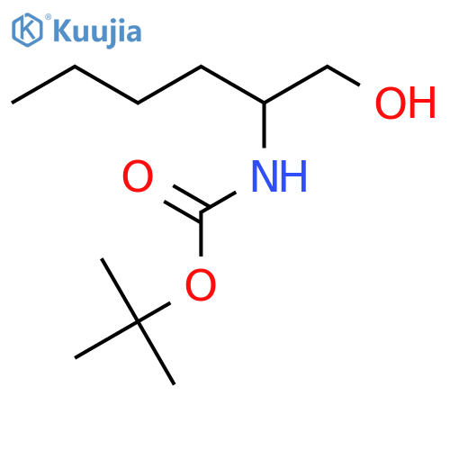 (S)-Tert-butyl 1-hydroxyhexan-2-ylcarbamate structure