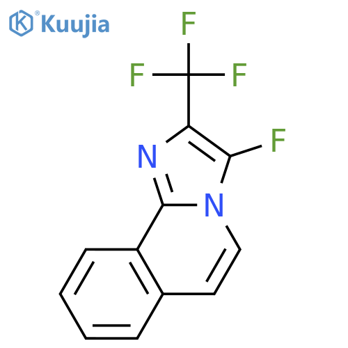 Imidazo[2,1-a]isoquinoline, 3-fluoro-2-(trifluoromethyl)- structure