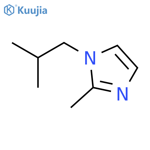 2-methyl-1-(2-methylpropyl)-1H-imidazole structure