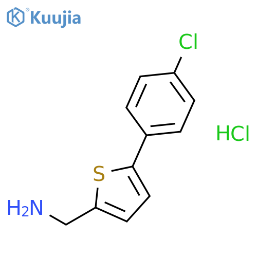 5-(4-Chlorophenyl)-2-thienylmethylamine Hydrochloride structure