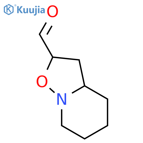 2H-Isoxazolo[2,3-a]pyridine-2-carboxaldehyde,hexahydro-, cis- (9CI) structure