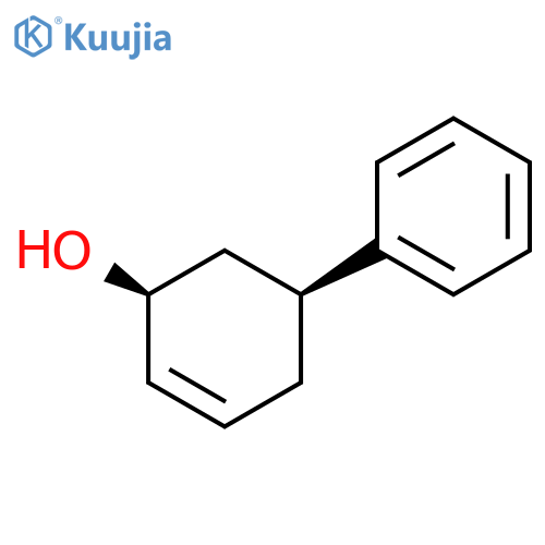 2-Cyclohexen-1-ol, 5-phenyl-, cis-(±)- structure