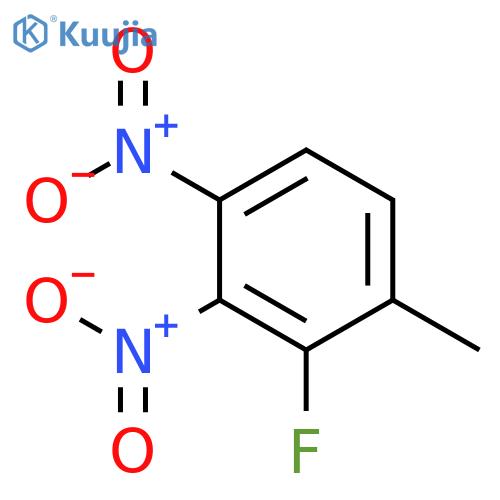 2-Fluoro-3,4-dinitrotoluene structure