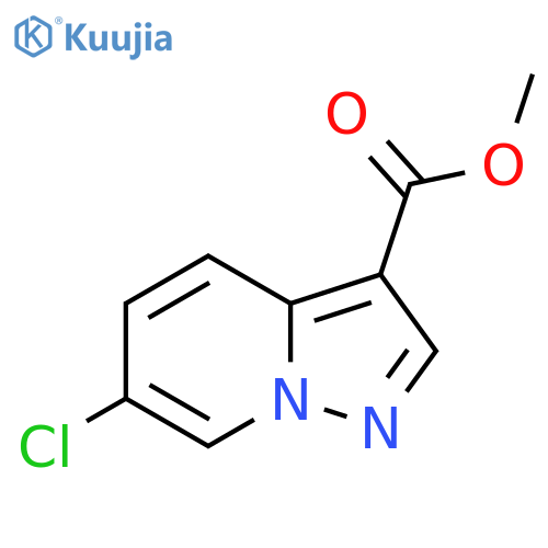 6-Chloro-pyrazolo1,5-apyridine-3-carboxylic Acid Methyl Ester structure