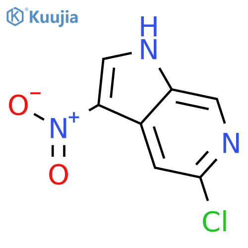 5-Chloro-3-nitro-6-azaindole structure