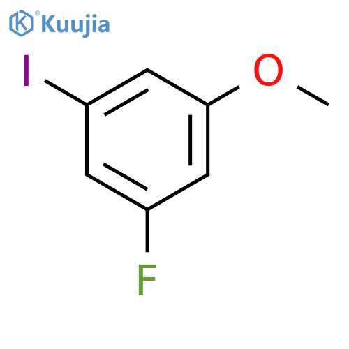 1-Fluoro-3-iodo-5-methoxy-benzene structure