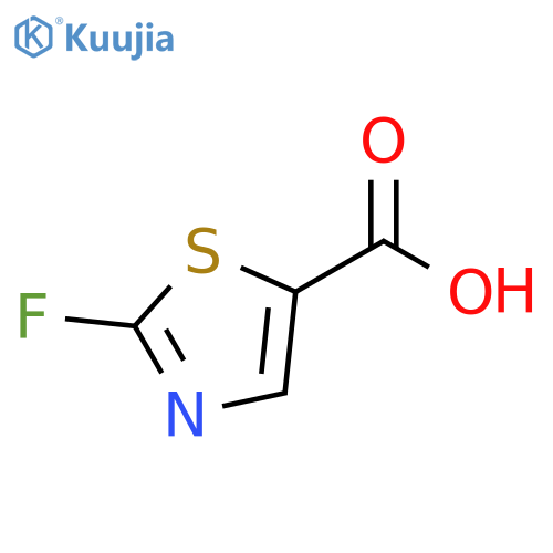 2-fluoro-1,3-thiazole-5-carboxylic acid structure