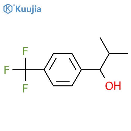 2-Methyl-1-4-(trifluoromethyl)phenylpropan-1-ol structure