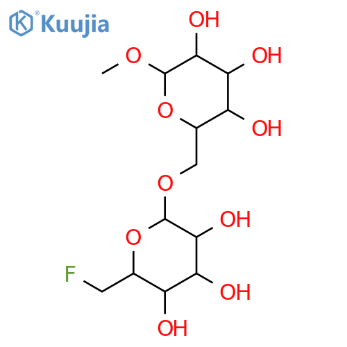 a-D-Glucopyranoside, methyl6-O-(6-deoxy-6-fluoro-a-D-glucopyranosyl)- structure