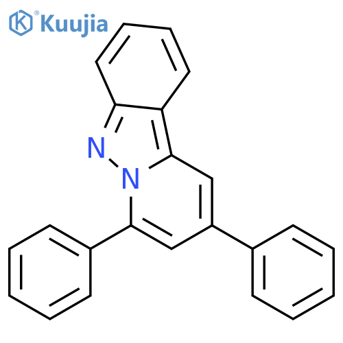 Pyrido[1,2-b]indazole, 7,9-diphenyl- structure