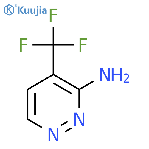 4-(trifluoromethyl)pyridazin-3-amine structure