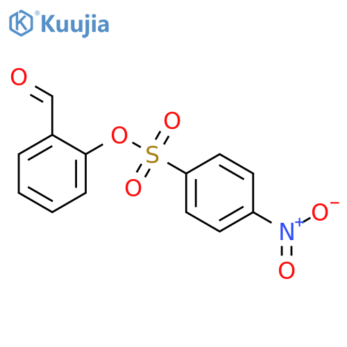 2-formylphenyl 4-nitrobenzenesulfonate structure